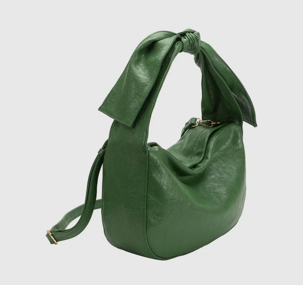 Marni Green Vegan Crossbody Bag