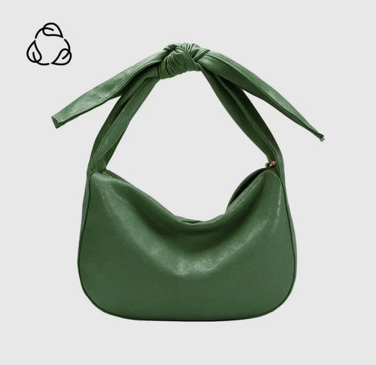 Marni Green Vegan Crossbody Bag